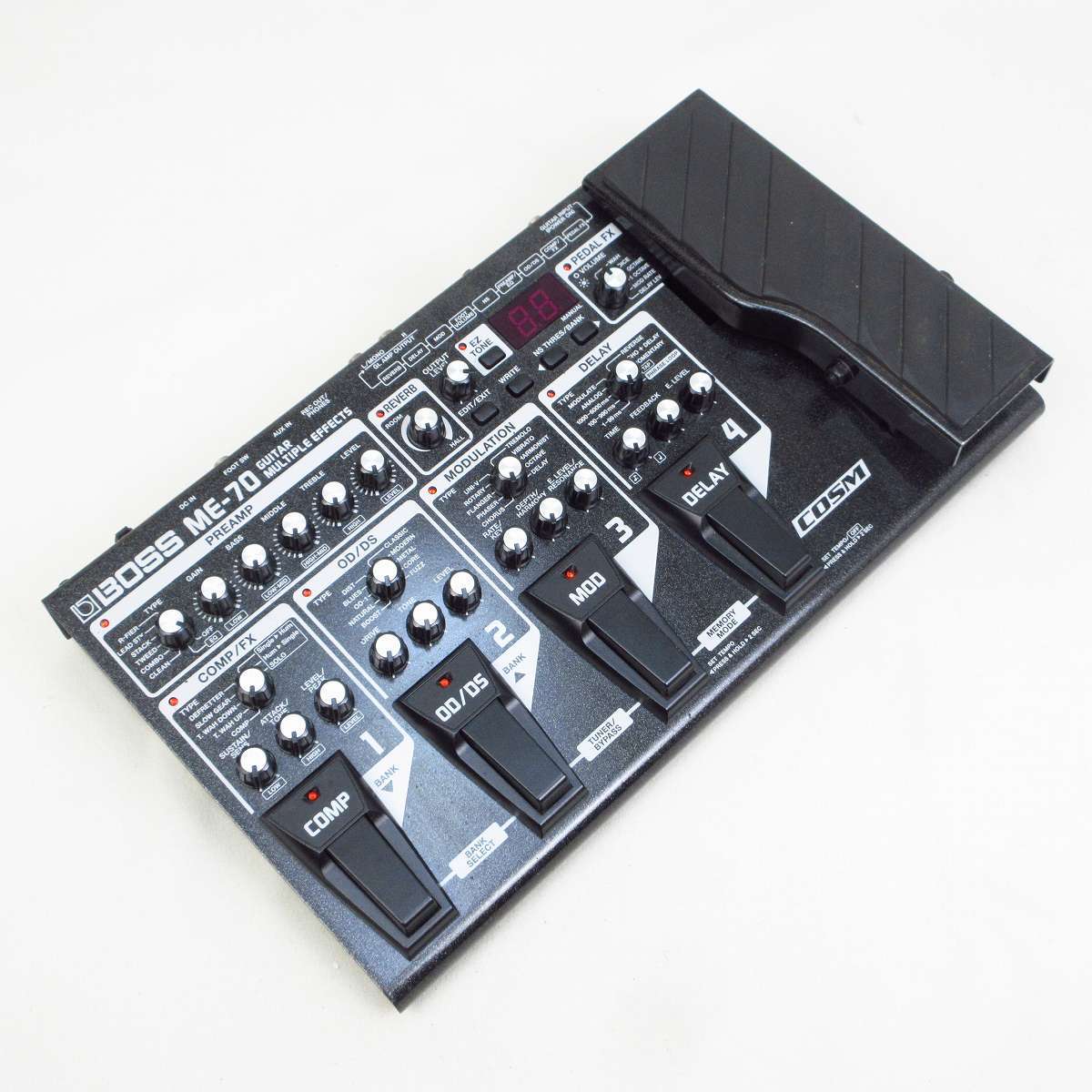 BOSS　ME-70 ギターエフェクター Boss ME-70 Guitar Multi-Effects Pedal | Sweetwater