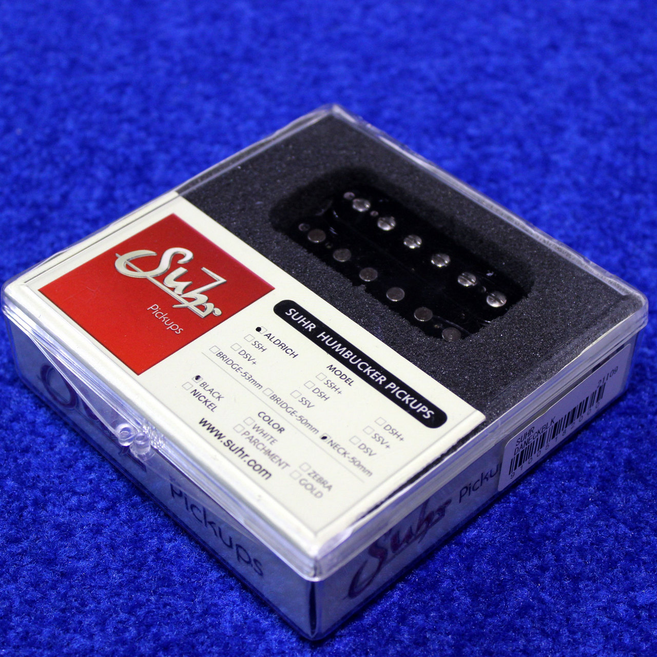 Suhr Aldrich Neck 50mm (Black オープン) ネック ハムバッカー