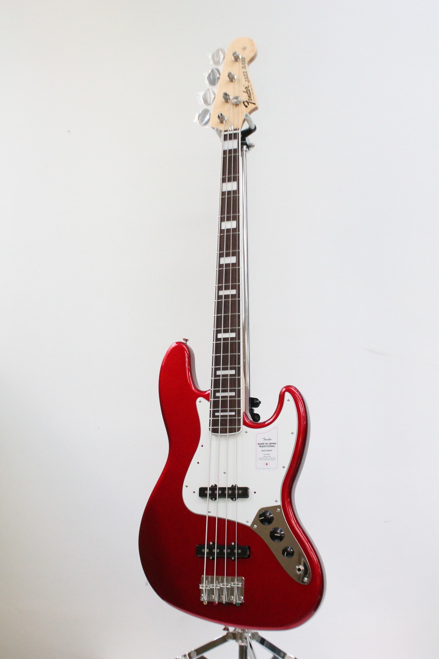 Fender Made in Japan Traditional 70s Jazz Bass / Candy Apple Red