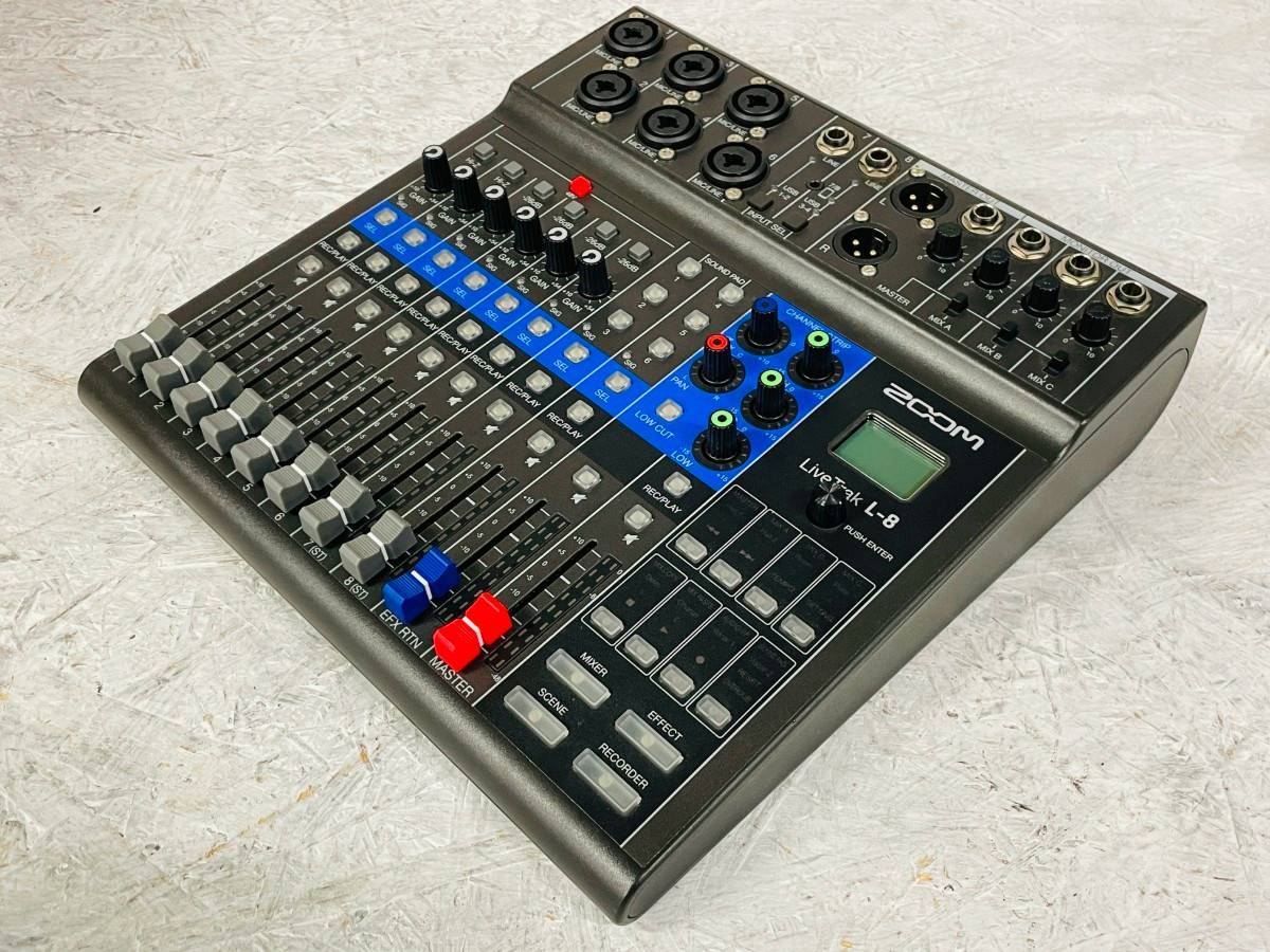 ZOOM Live Trak L-8（中古）【楽器検索デジマート】
