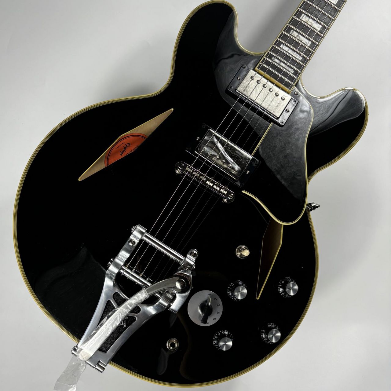 Epiphone エレキギター Epiphone Shinichi Ubukata ES-355 Ver.02 Ebony エレキギター
