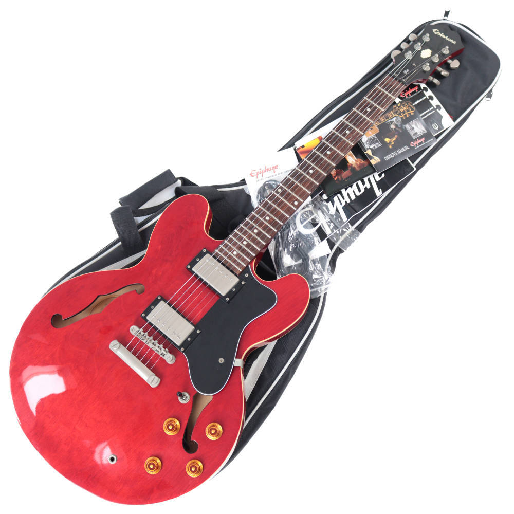 Epiphone 【中古】エレキギター Epiphone エピフォン DOT CH セミ  