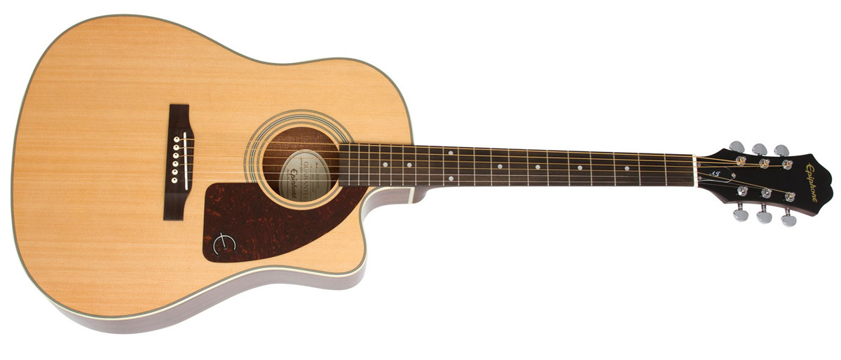 Epiphone AJ-210CE（J-15 EC Deluxe） Outfit NA エレアコ ハード ...