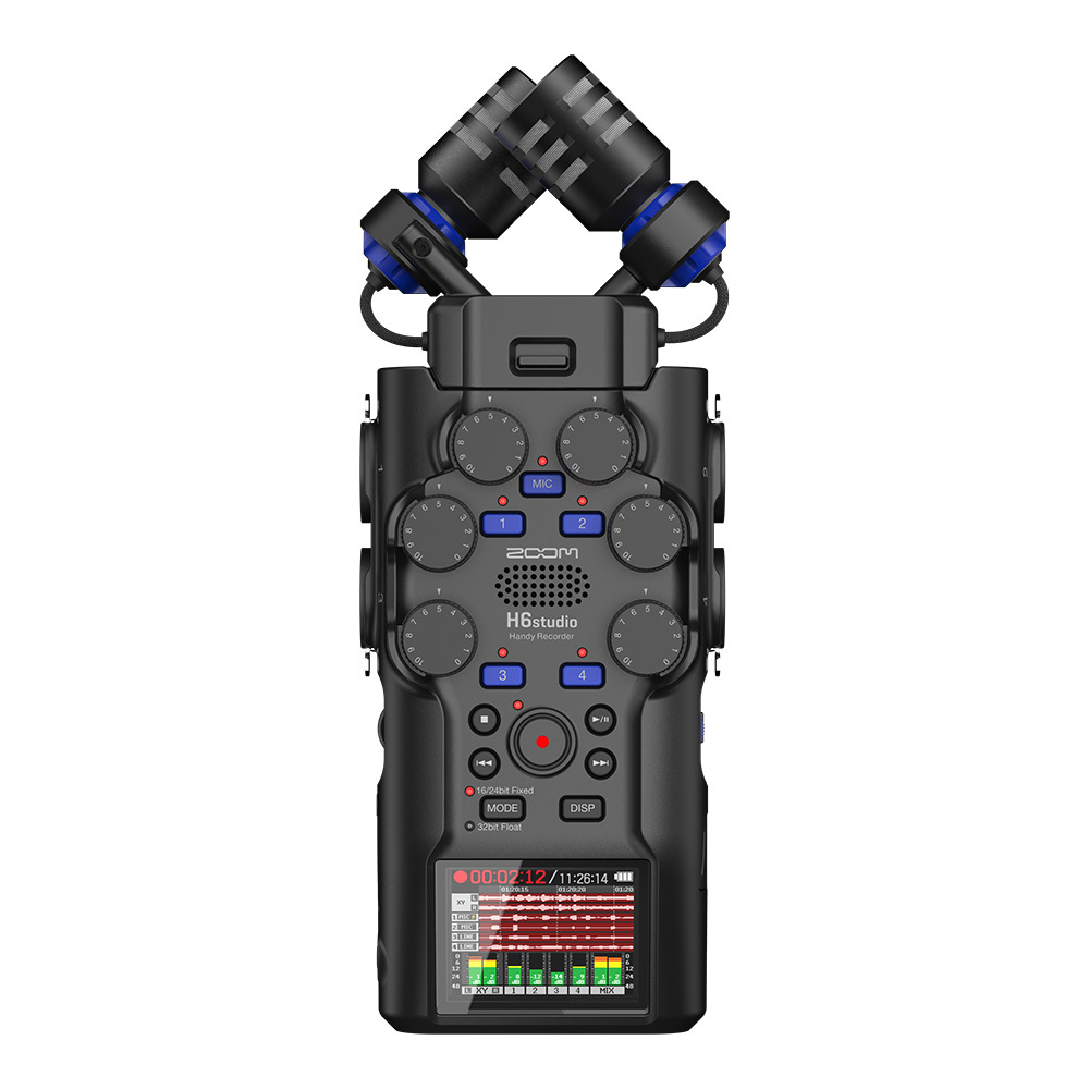 ZOOM H6studio Handy Recorder（新品/送料無料）【楽器検索デジマート】