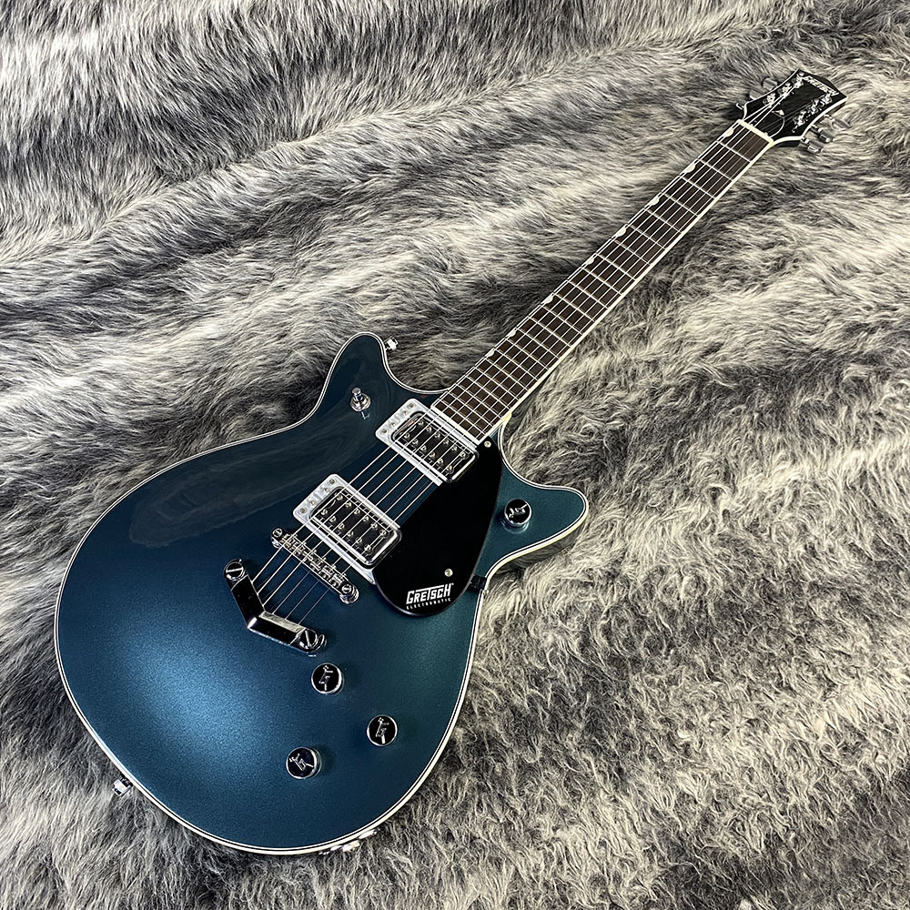 Gretsch G5222 Electromatic Double Jet BT with V-Stoptail Jade Grey