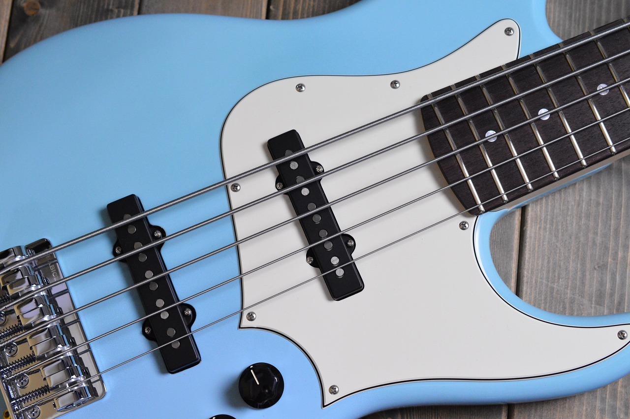 Miura Guitars USA MB-2 5st NV Sonic Blue All Lacquer Finish（新品