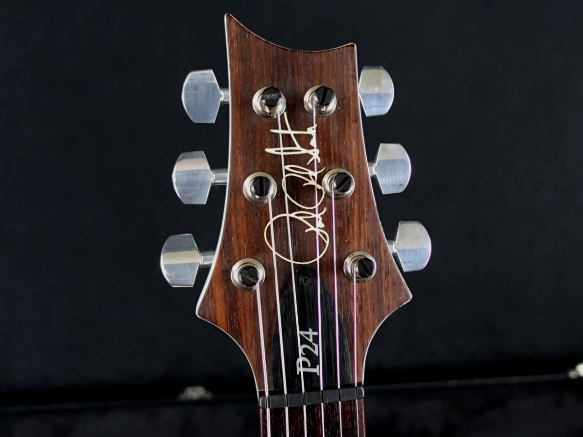 【美品】PRS P24 Trem 10top 2014年製 Paul Reed Smith(PRS) P24 Trem Gray Black 10 Top 2014 中古