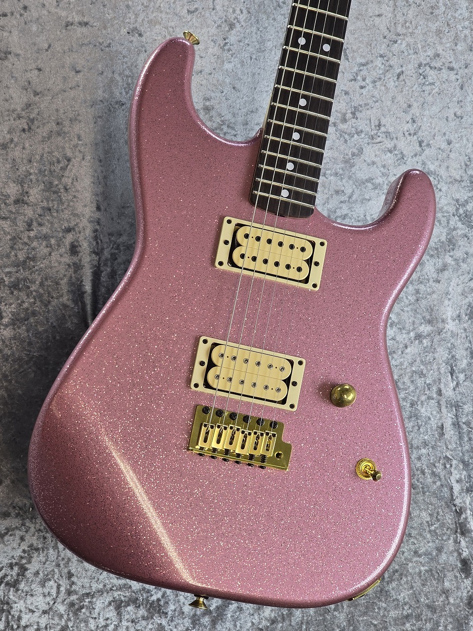 Charvel USA Custom Shop San Dimas 2H - Burgundy Sparkle