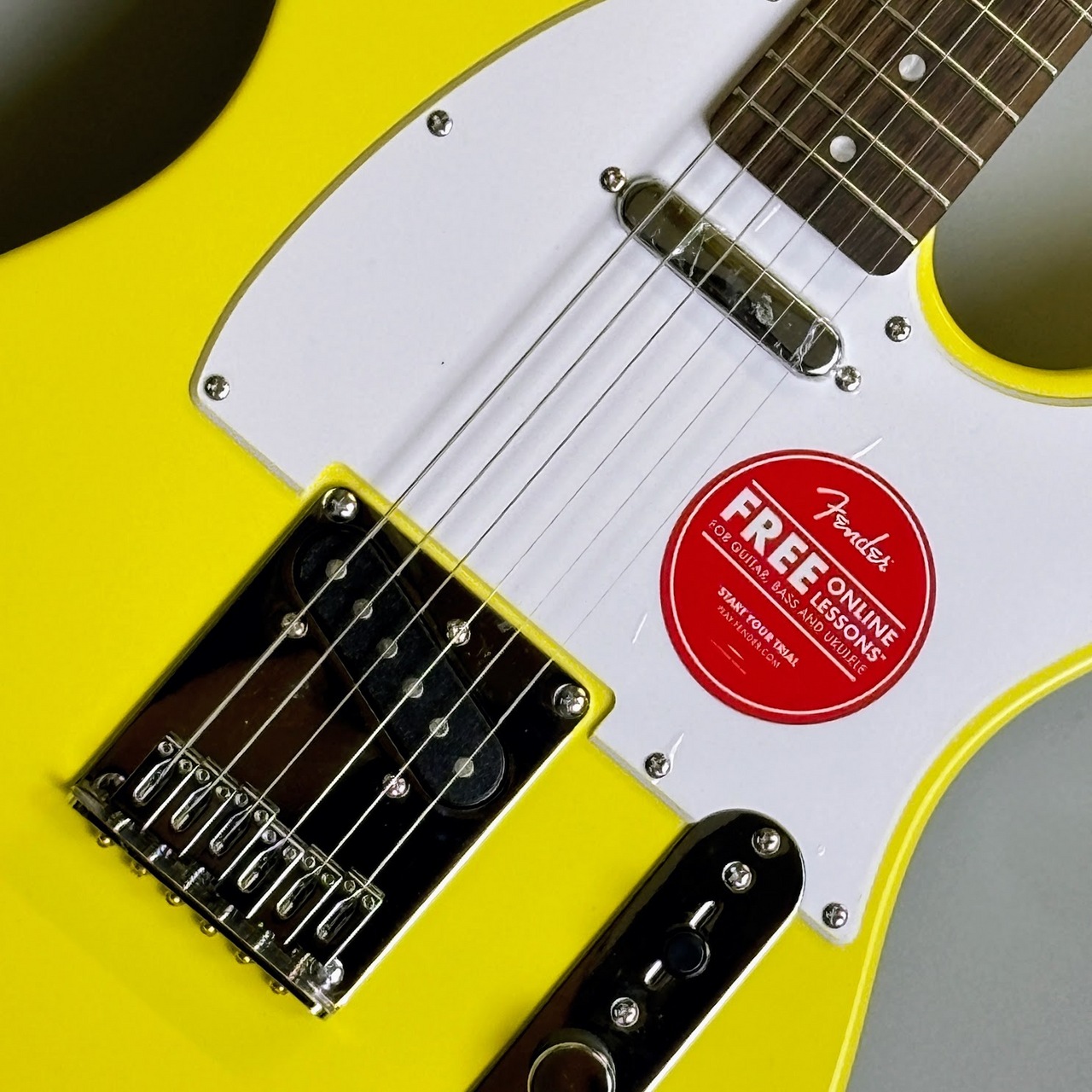 Squier by Fender Sonic Telecaster エレキギター テレキャスター 黄色