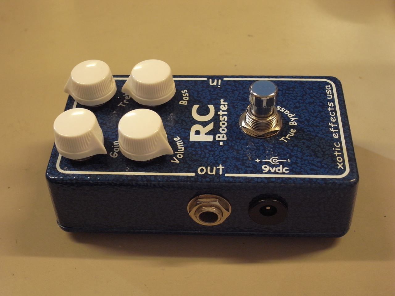【PCI正規品】Xotic RC Booster V1 後期型 青LED【美品】 Xotic RC Booster BLUE（中古）【楽器検索デジマート】