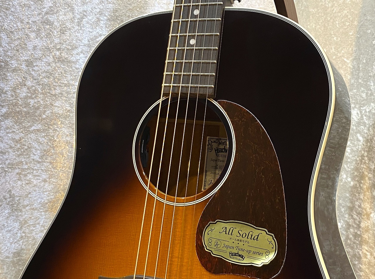 アコースティックギター オール単板 美品 Headway Japan Tune-up Series HD-V115ASE/AGED (NA) 【オール単