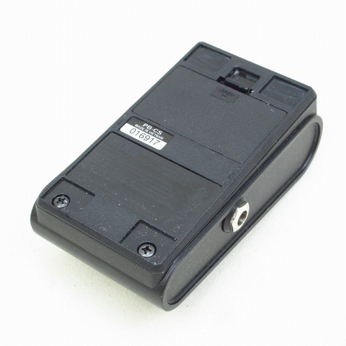 即発送 KORG PB-CS チューナー　箱説明書付き KORGからベース専用チューナー「Pitchblack XS Bass」が発売。