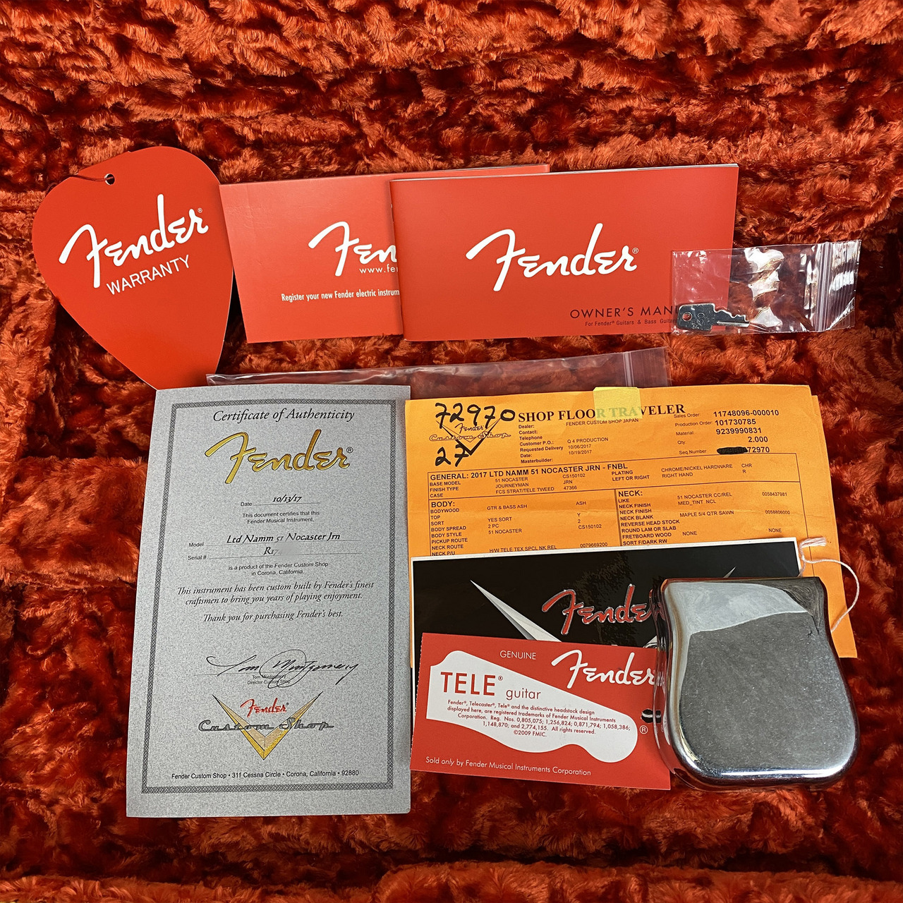 Fender Custom Shop 2017 NAMM Limited '51 Nocaster Relic（中古/送料