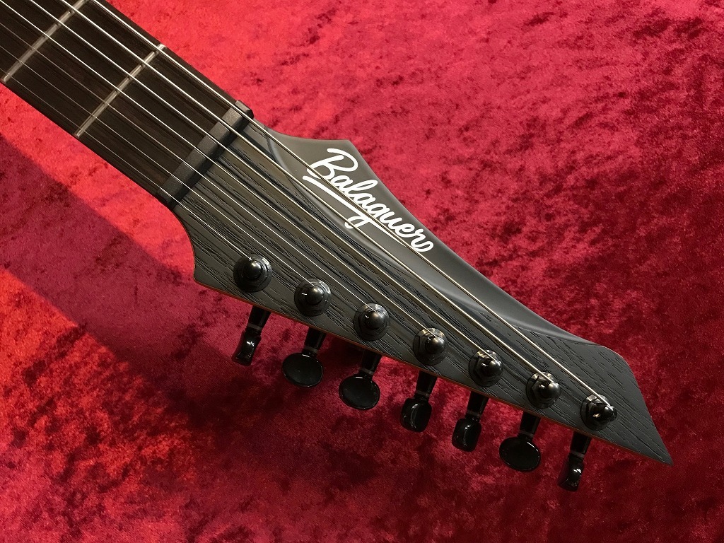 Balaguer Guitars Diablo Select Baritone 7 Run -Rustic Black- (Limited  Series)（新品/送料無料）【楽器検索デジマート】