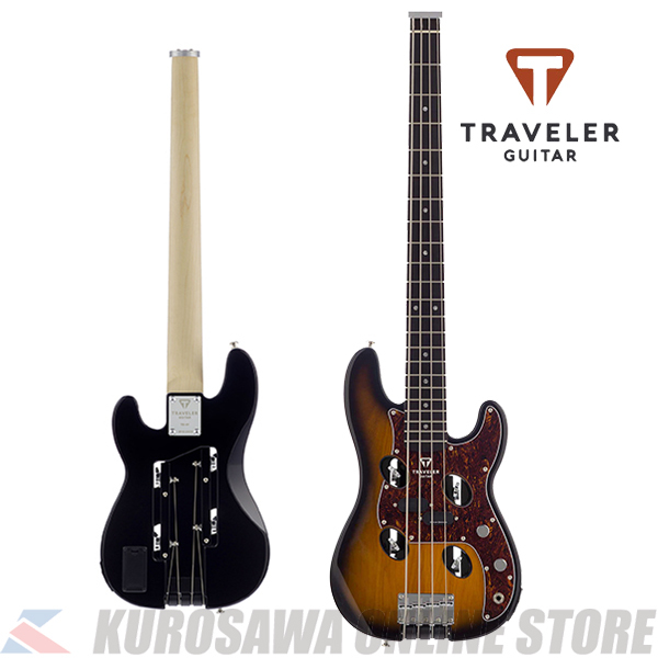 Traveler Guitar TB-4P/Sunburst  《ヘッドフォンアンプ内蔵》【ストラッププレゼント】(ご予約受付中)（新品/送料無料）【楽器検索デジマート】