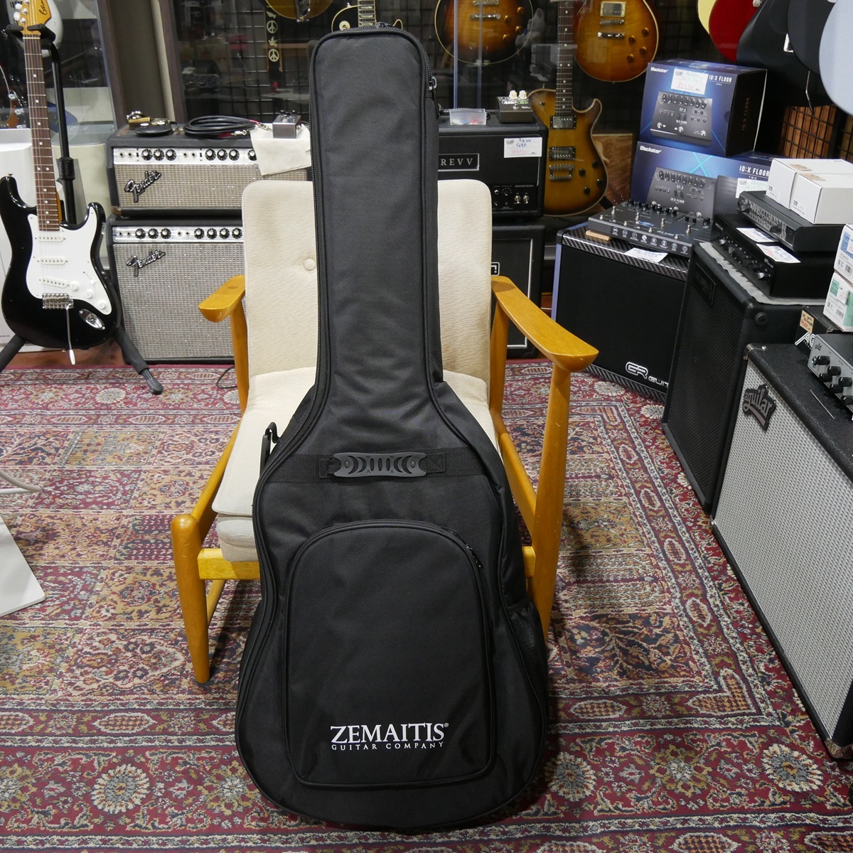 ZEMAITIS CAG-100HS-E ギター　ギグバッグ付　新品未開封！！ Zemaitis CAG-100HS-E / Natural 【アウトレット特価】（新品特価/送料