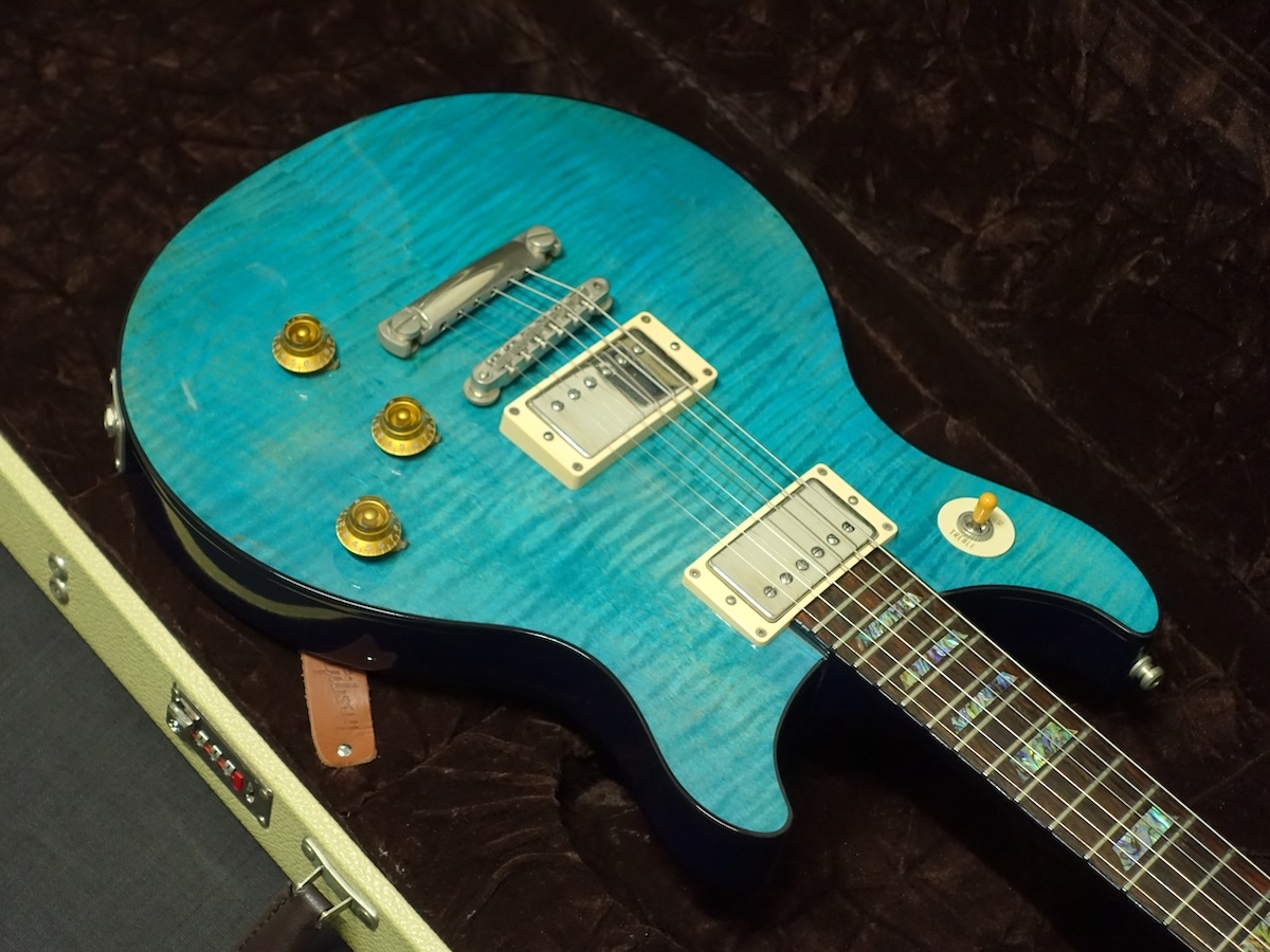 Gibson Custom Shop Tak Matsumoto DC Standard Aqua Blue 1st Edition