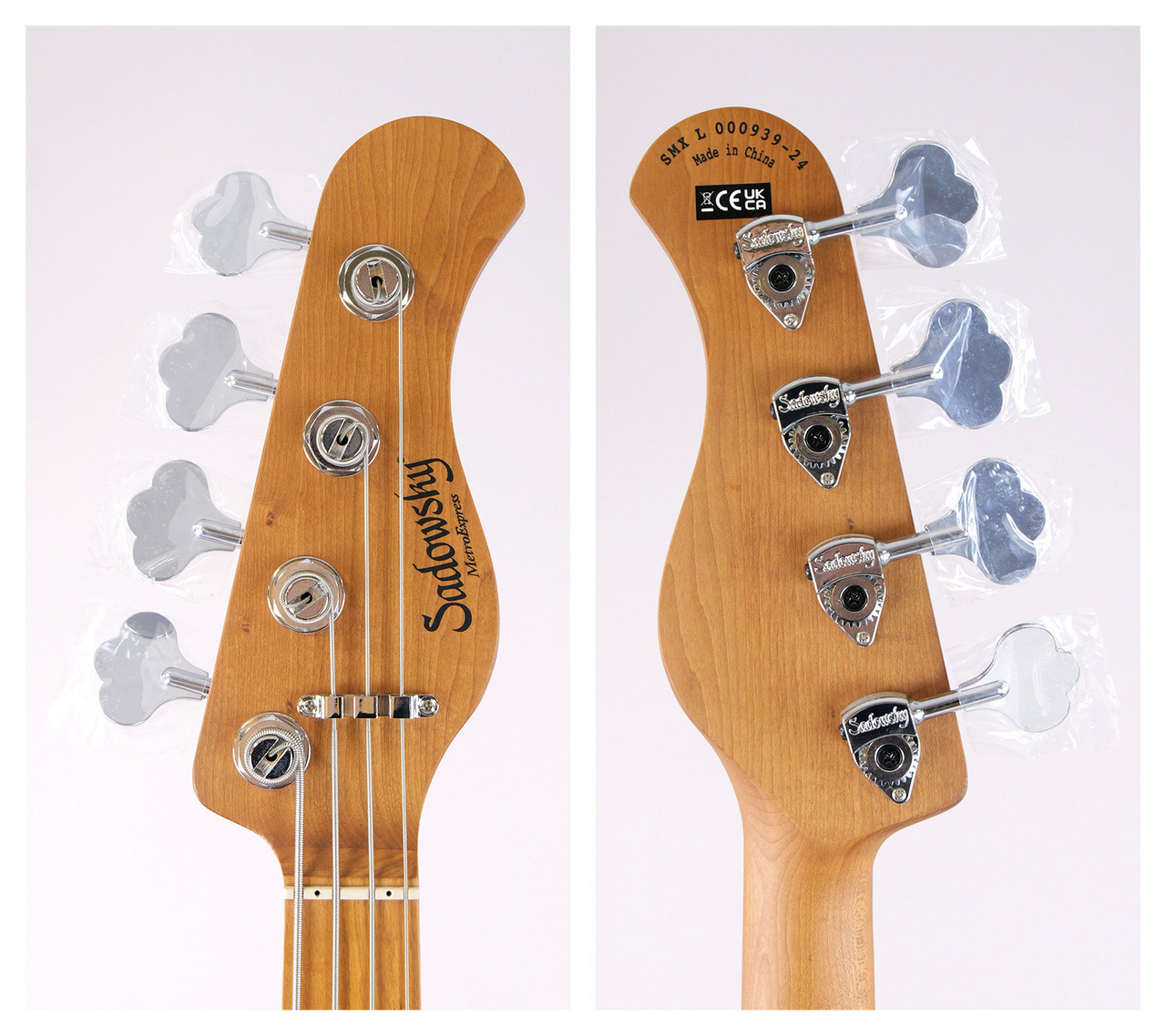 Sadowsky MX21 HP4 Maple Fingerboard (Black)（B級特価/送料無料