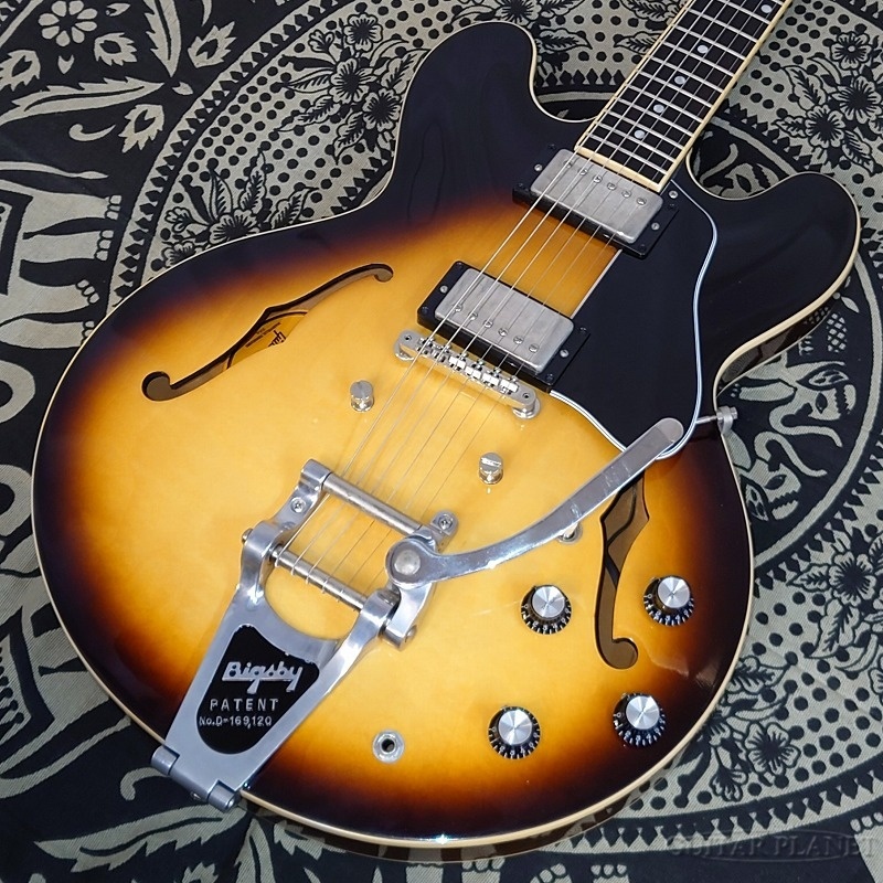 Gibson ES-335 Bigsby Modify -Vintage Burst- 2021USED!【3.81kg