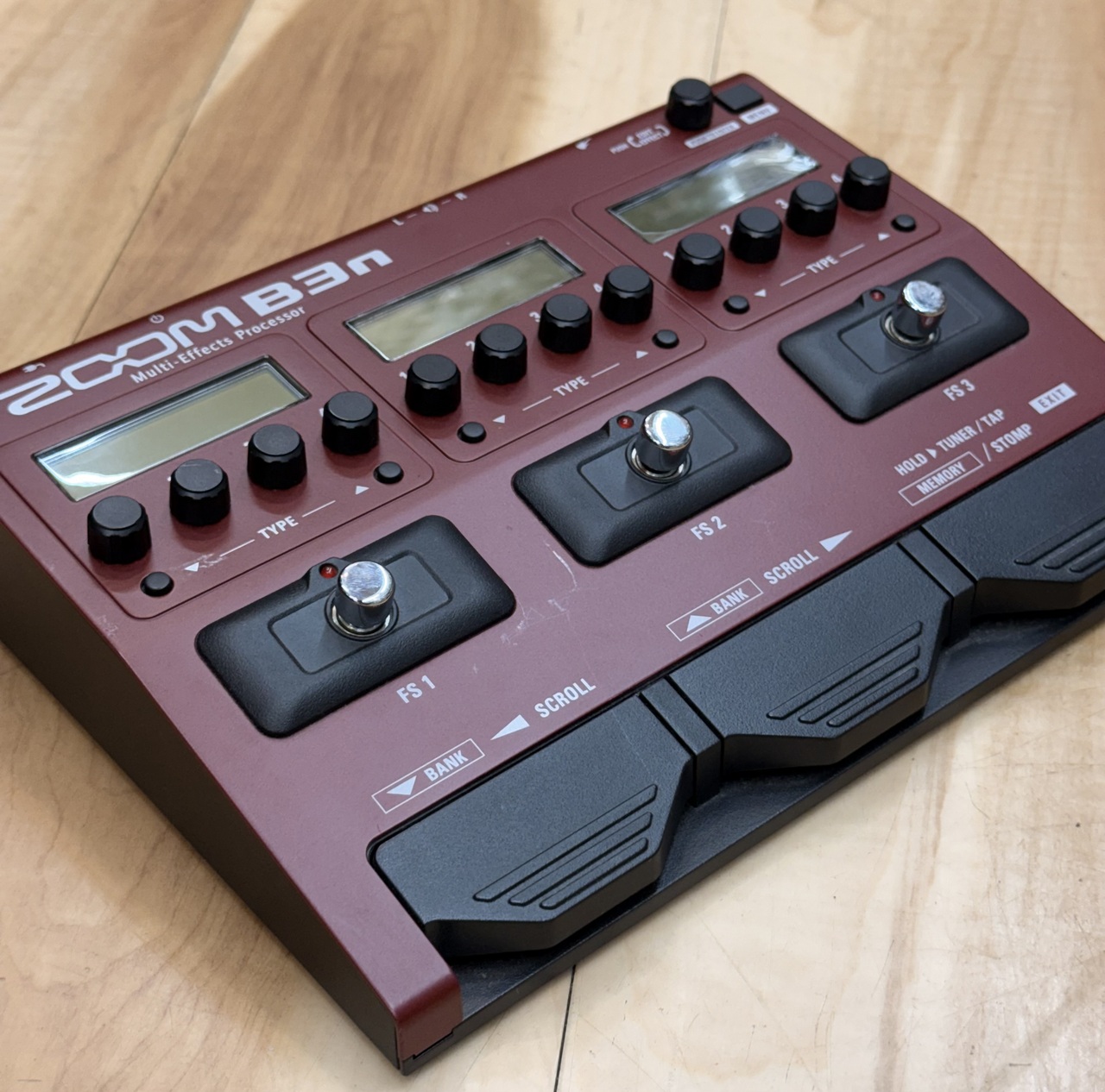 B3n zoom ベースマルチエフェクター ZOOM B3n ズーム ベース用マルチ