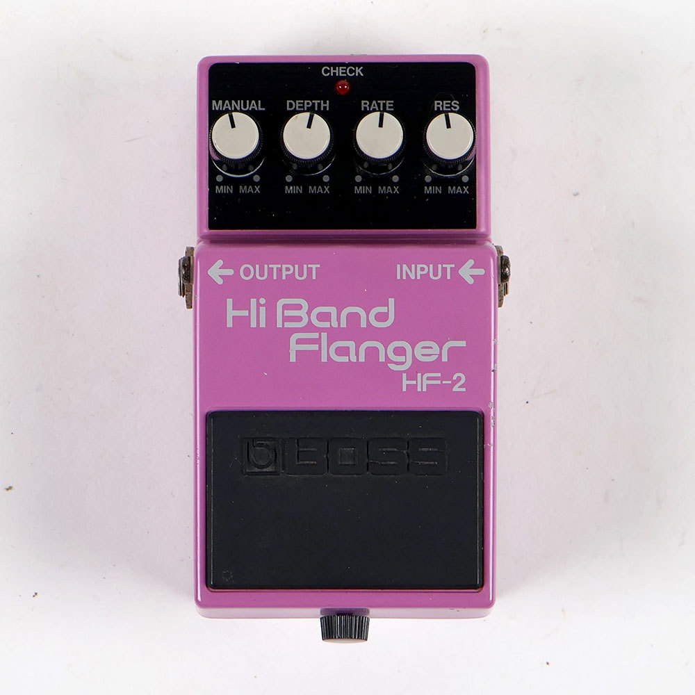 日本製　BOSS Hi Band Flanger HF-2 BOSS 【中古】ハイバンドフランジャー エフェクター BOSS HF-2 Hi Band