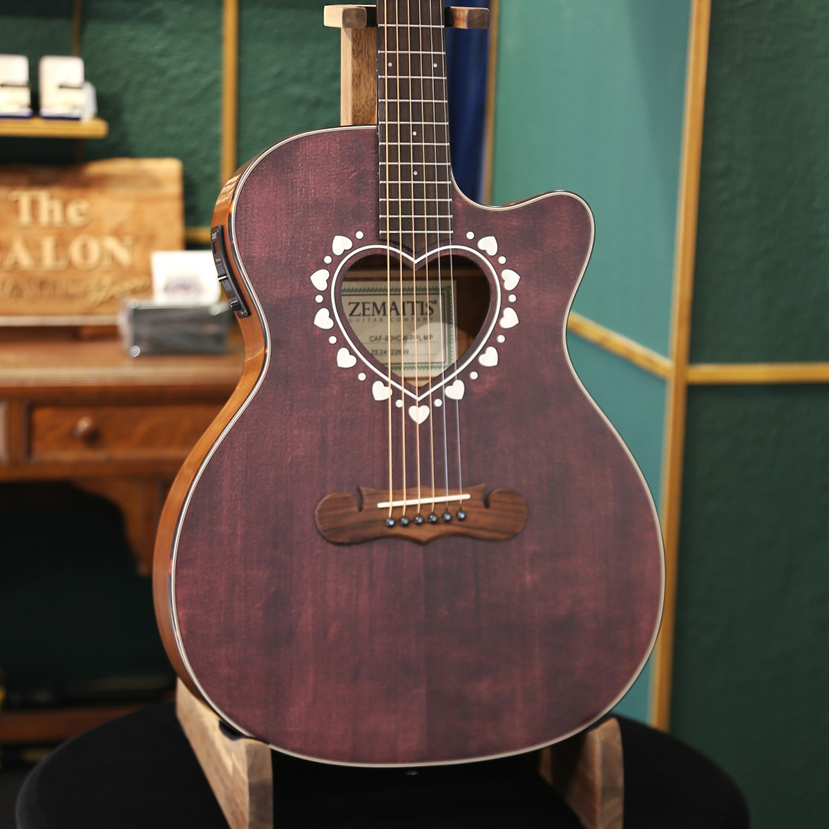 Zemaitis CAF-90HCW, Purple Mother of Pearl（新品/送料無料）【楽器