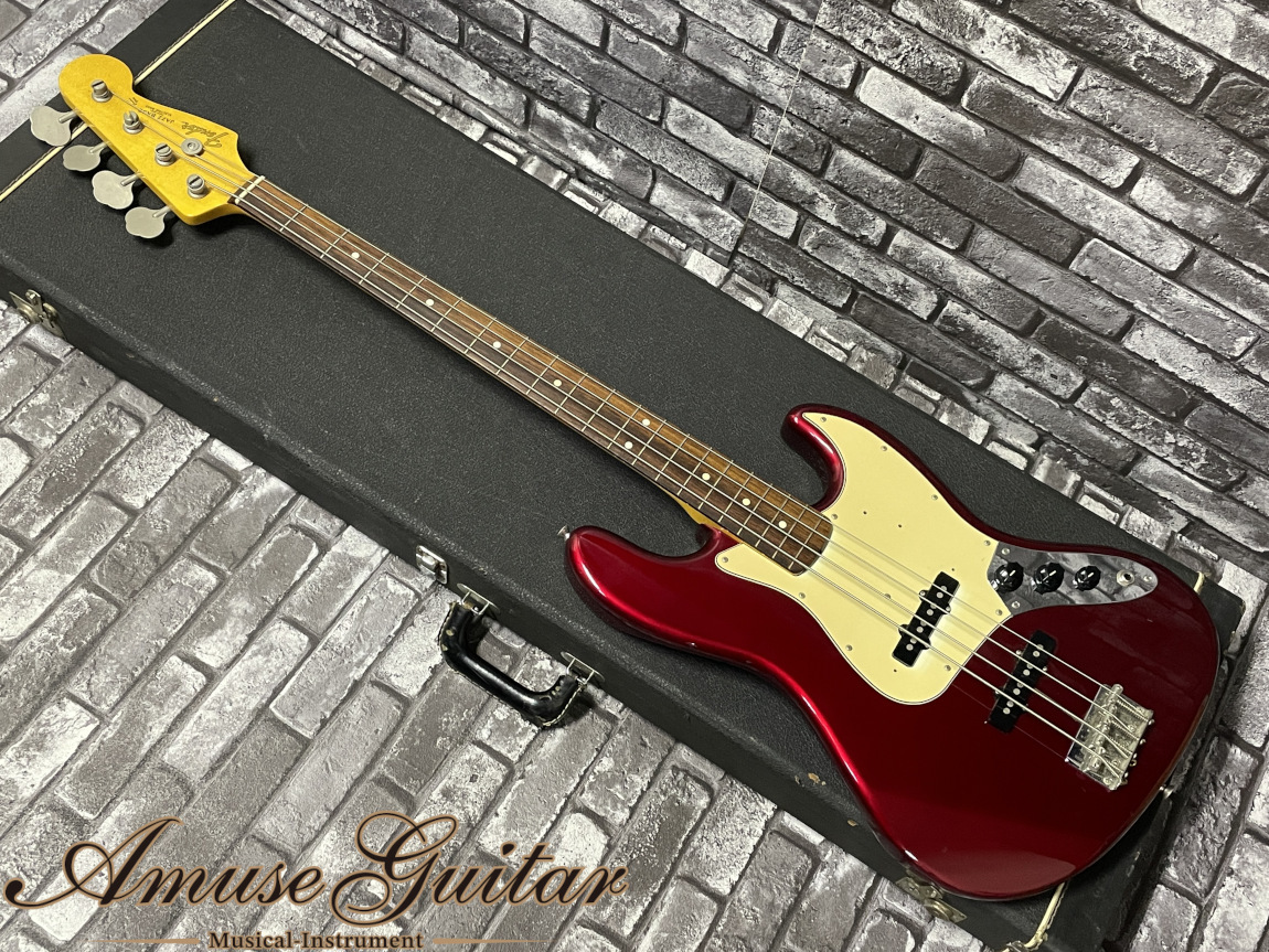 Fender Japan JB-62 # Old Candy Apple Red 2010~2012年製【Dyna Factory Made】w/ Fender Logo Soft Case 4.47kg（中古）【楽器検索デジマート】