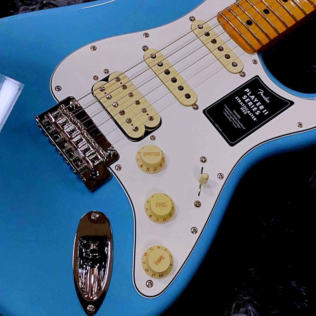 Fender Player II Stratocaster HSS Aquatone Blue / Maple 