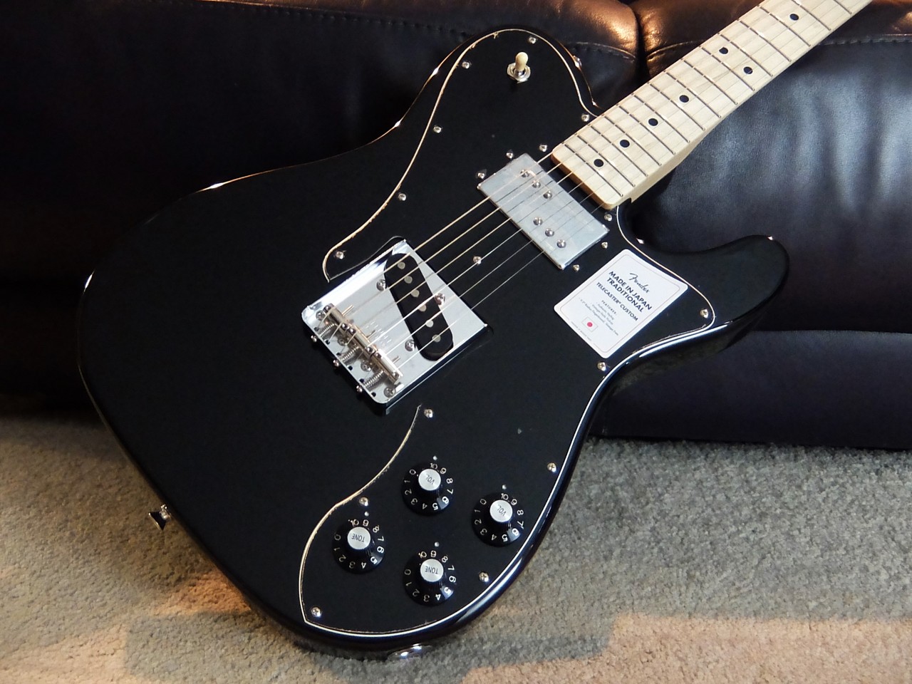 Fender Made in Japan Traditional 70s Telecaster Custom -Black ...