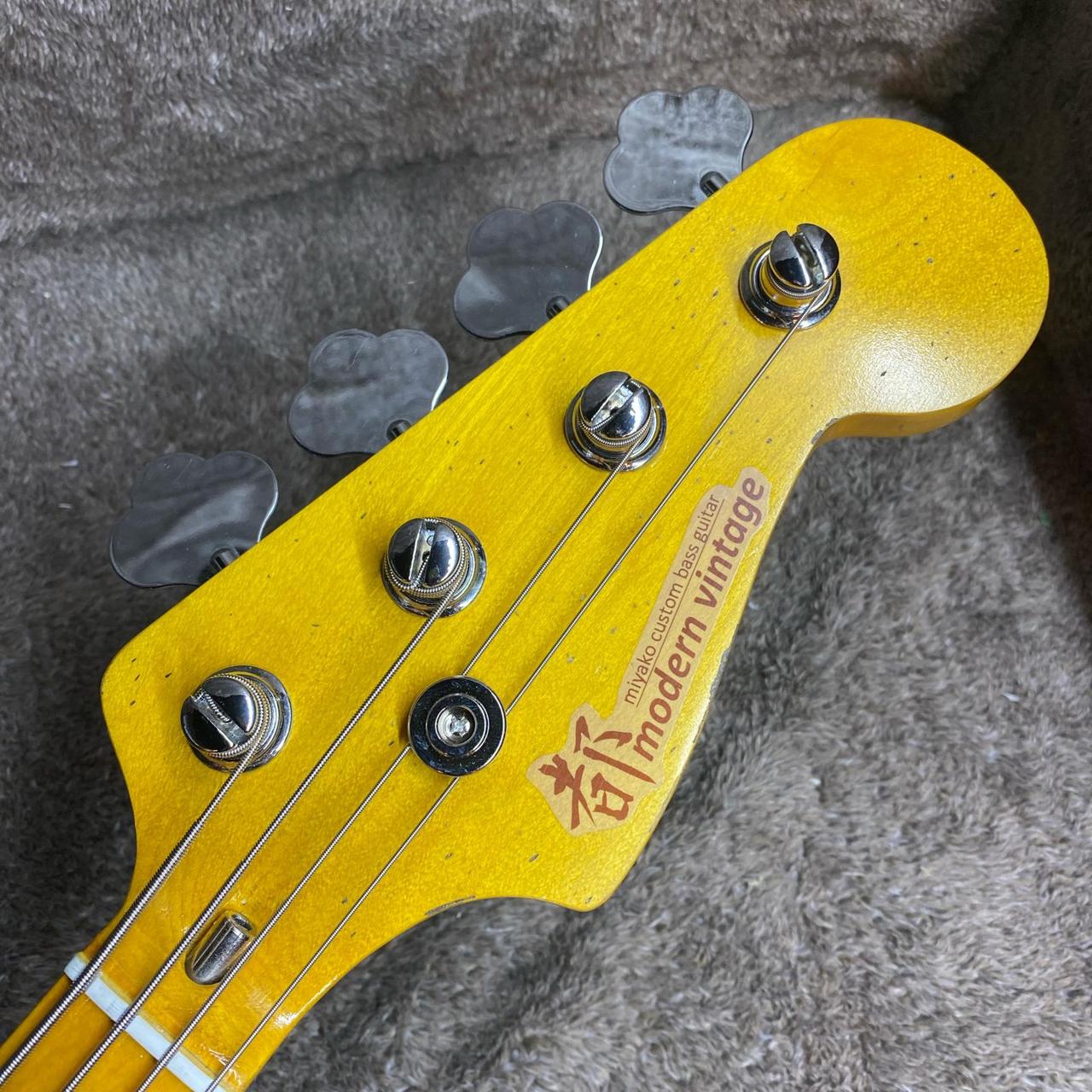 miyako bass modern vintage マルチレイヤー 都Miyako Custom Bass Guitar Modern Vintage M【尾張小牧店】（中古