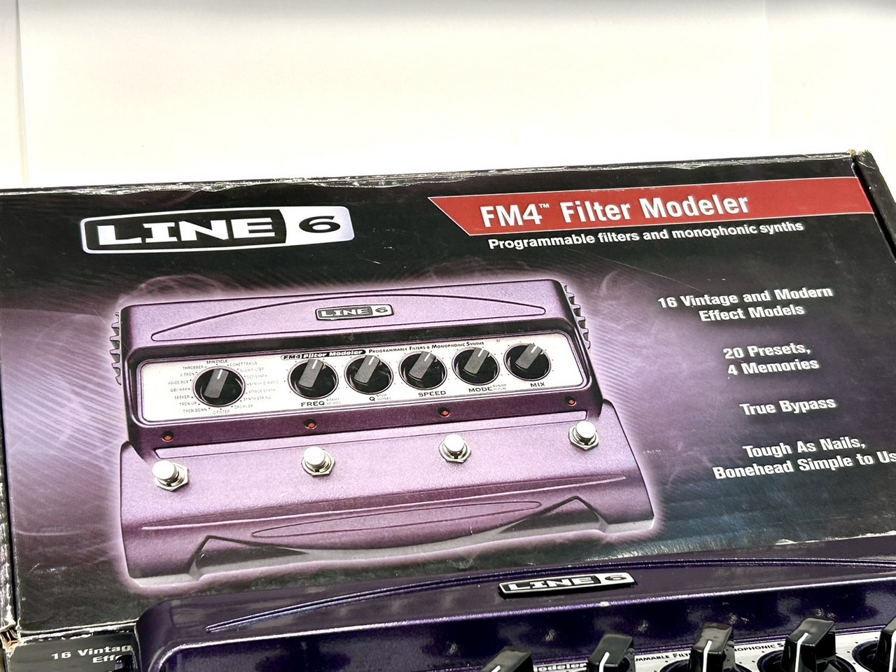 LINE6 FM4 filter Modeler（純正アダプター付き） LINE6 FM4 Filter Modeler 純正アダプター付き（Line 6 FM4