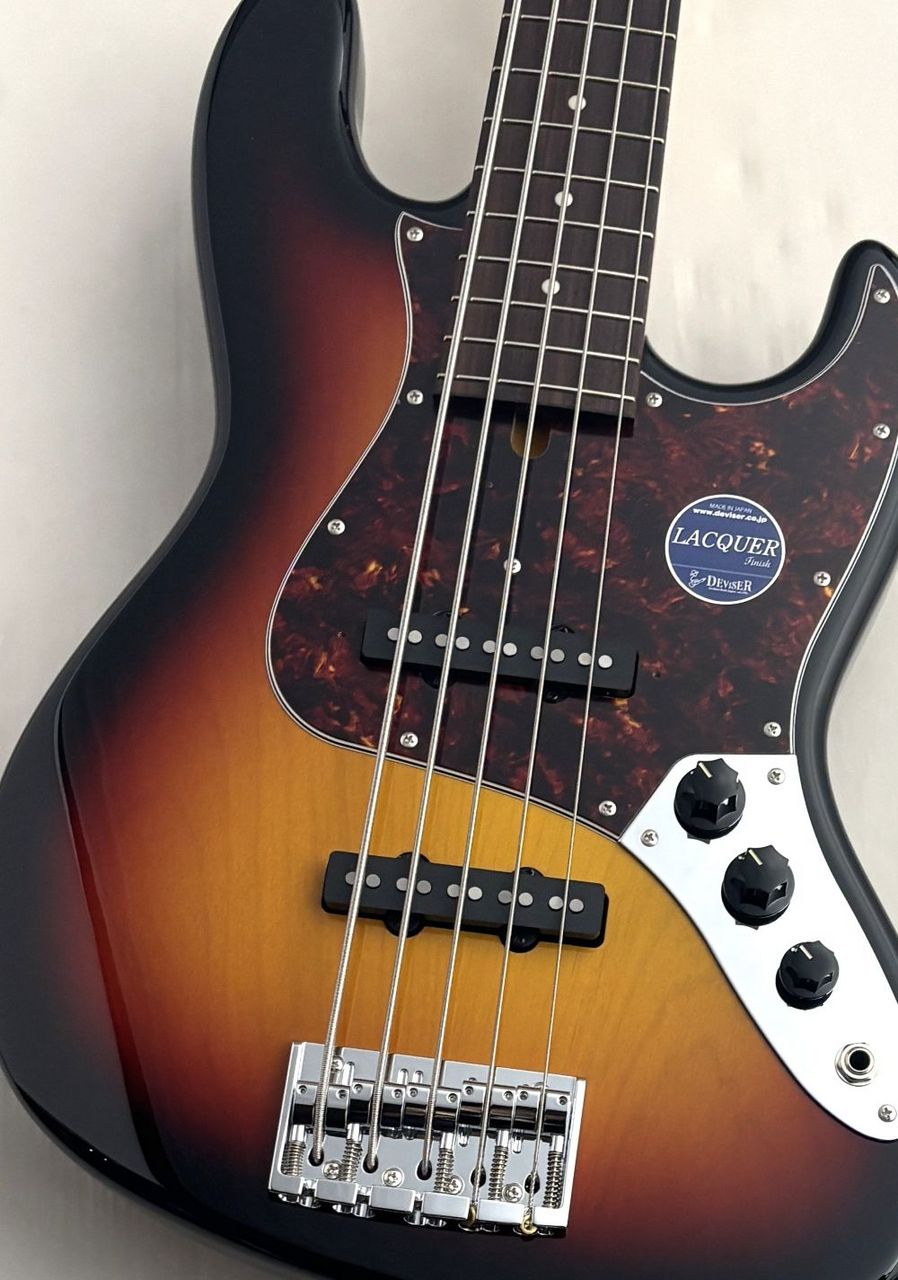 ベース momose MJ-Five1 momose モモセ MJ-Five1-STD/NJ DLPB 国産 5弦ベース 送料無料