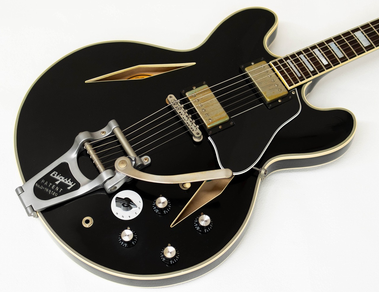 Gibson Shinichi Ubukata ES-355 Vintage Ebony VOS（中古）【楽器検索