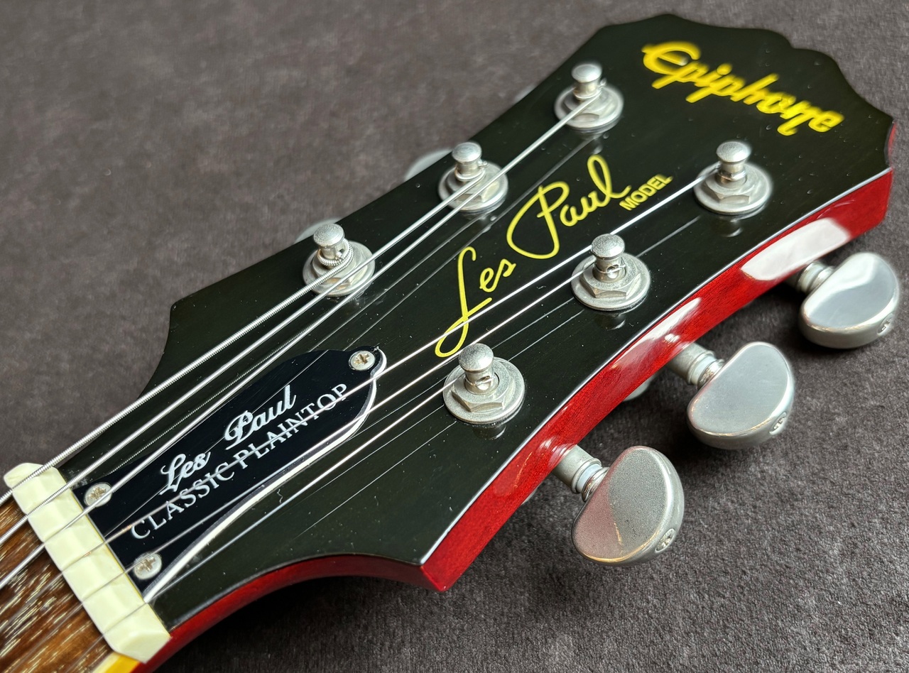 ♢ Epiphone レスポールClassic Plaintop エレキギター EPIPHONE LESPAUL CLASSIC PLAIN TOP ギブソン直系エピフォンの