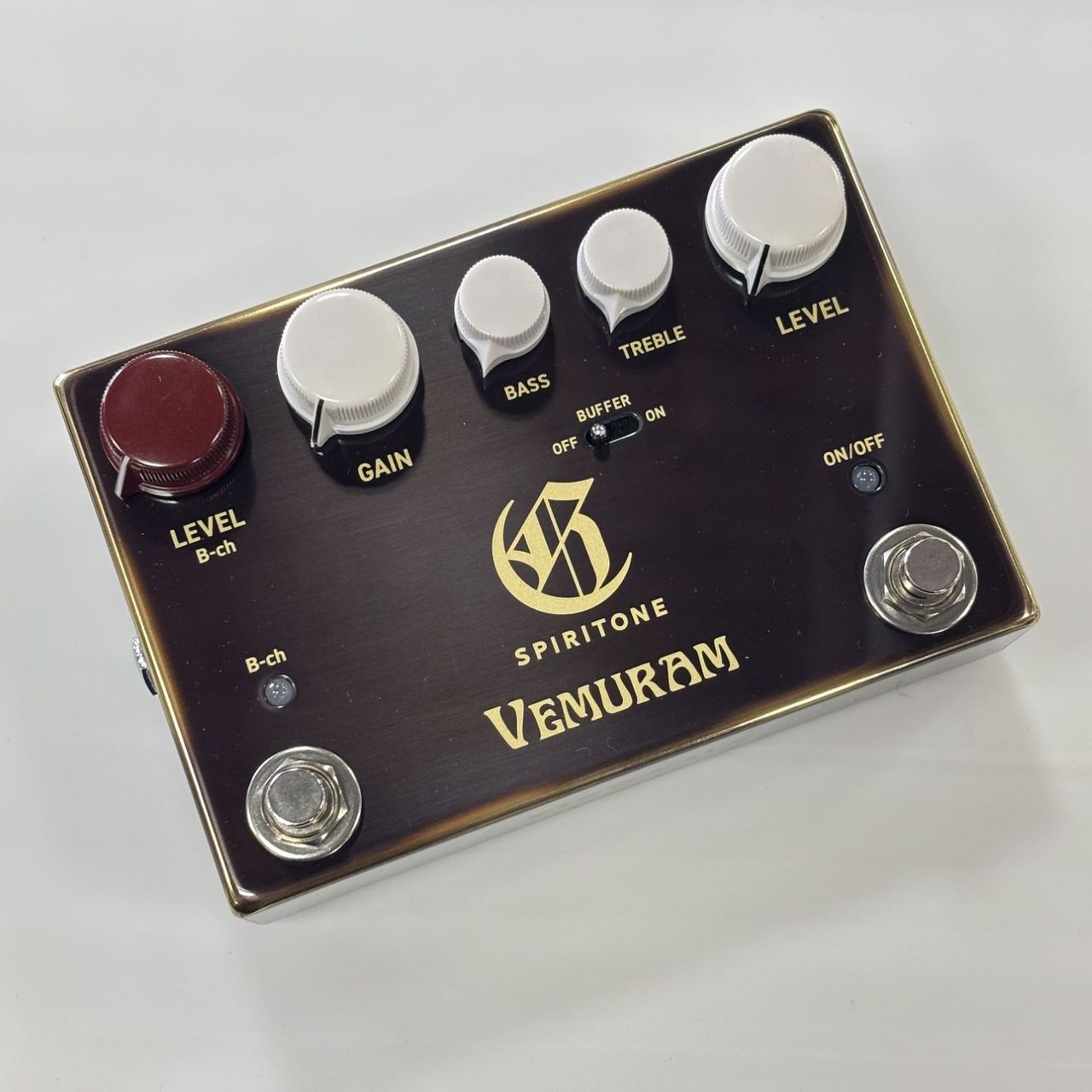 VEMURAM SPIRITONE Charシグネチャー オーバードライブペダル【S/N