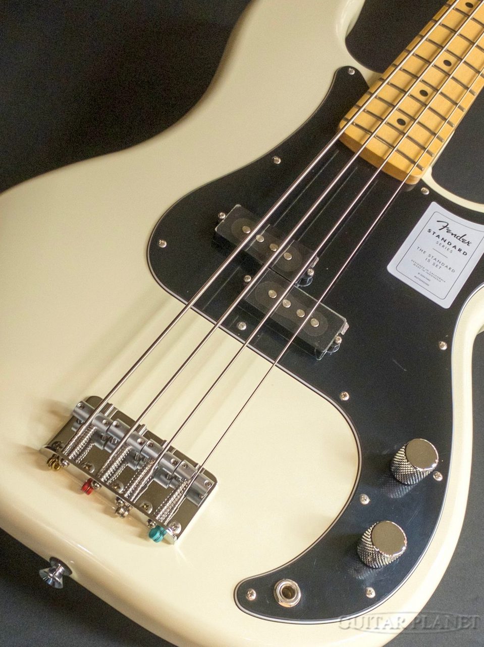 Fender Standard Precision Bass -Olympic White/Maple Fingerboard