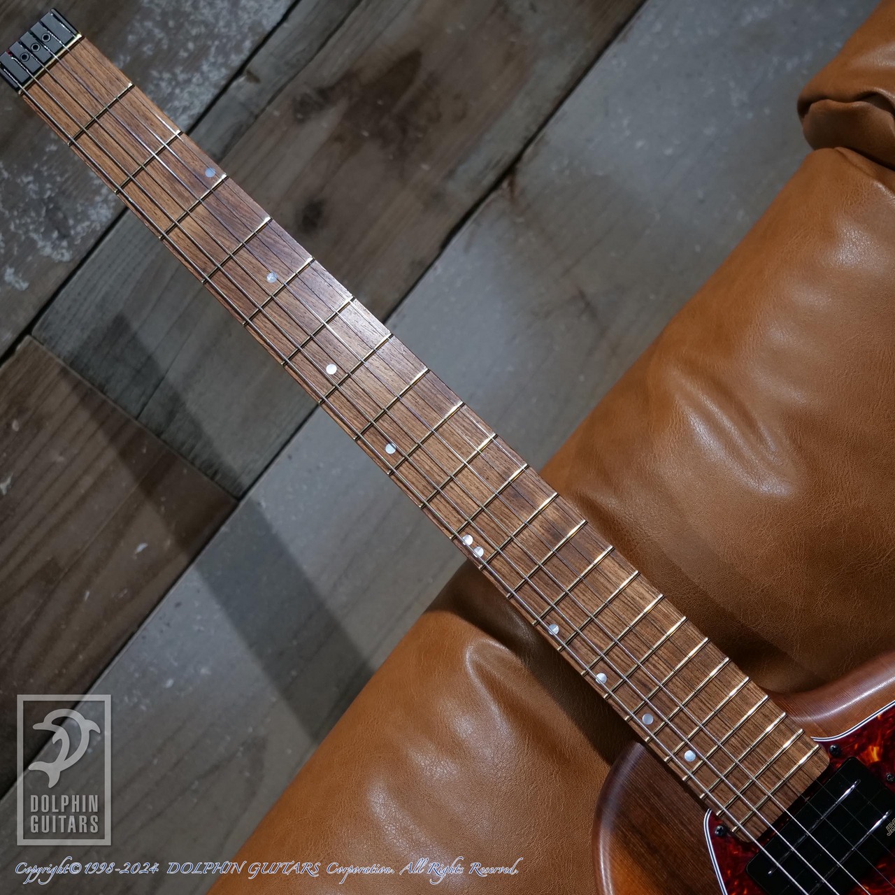 Steve Klein sTele Headless (Redwood Body Torrefied Flamed  Neck)（新品）【楽器検索デジマート】