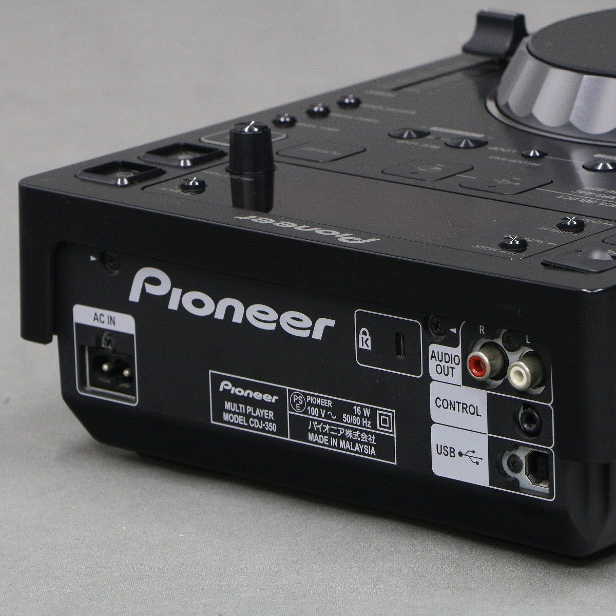 N*d様 Pioneer CDJ-350 【中古】 Pioneer CDJ-350 Compact DJ Multi Player Digital Turntable CD