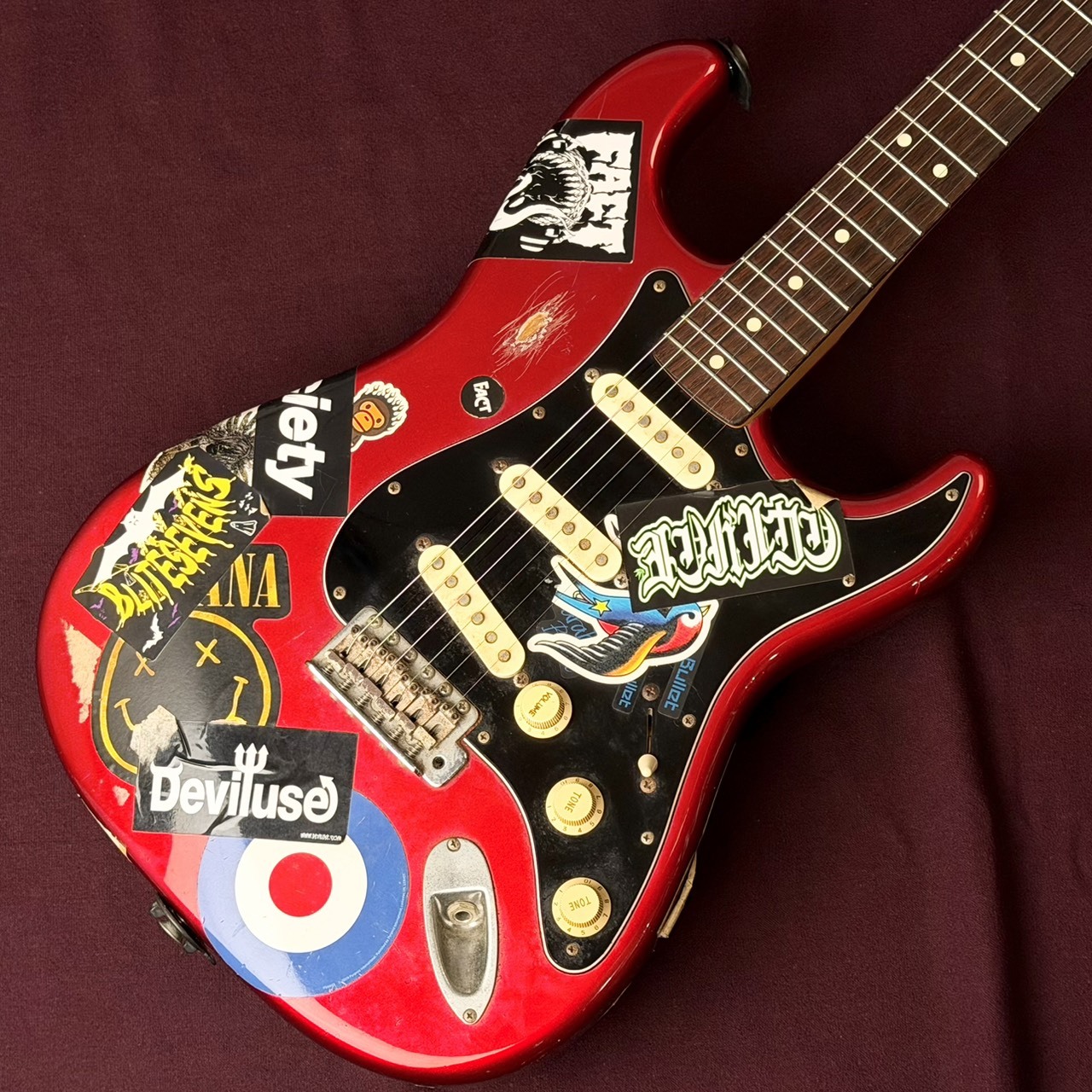 ギター fender japan stratocaster Fender Japan Stratocaster【現物画像】（中古/送料無料）【楽器検索