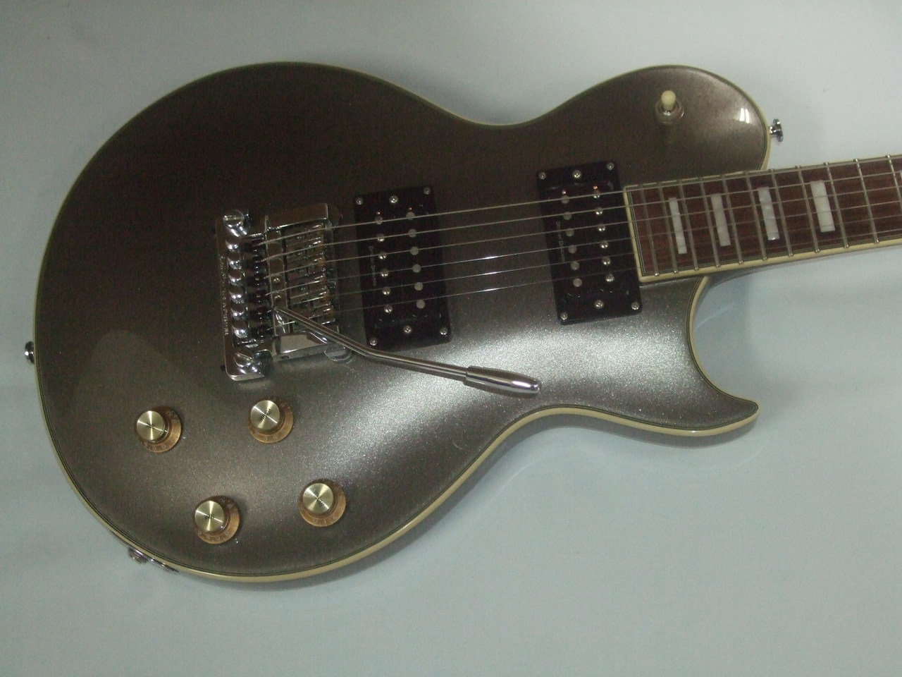 Ariapro II / PE-DLX/Kエレキギター メタリックグレー ARIA PE-DLX/K（中古）【楽器検索デジマート】