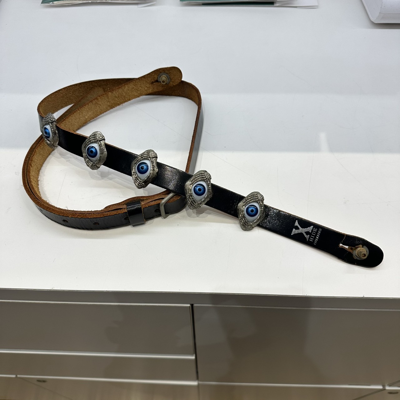 hide FERNANDES MG-115 CGR SKULLストラップ set FERNANDES hide SKULL STRAP【hideモデルのギター・ベース用ストラップ