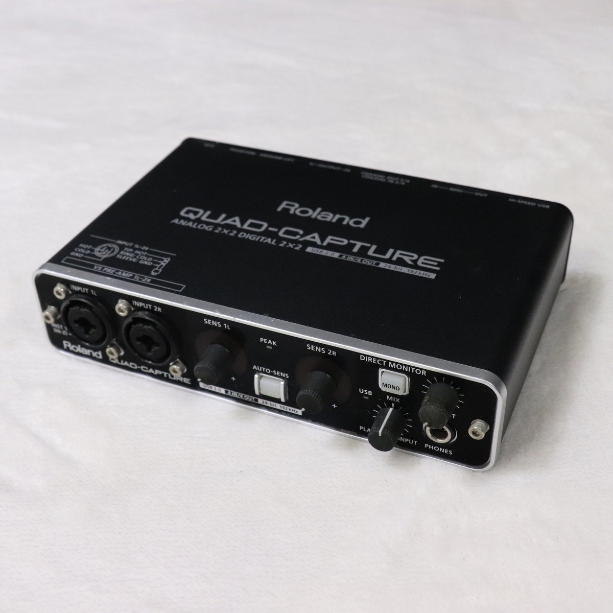【今月最終にします！値下げしました！！】Roland UA-55 ROLAND (ローランド) オーディオインターフェイス QUAD-CAPTURE