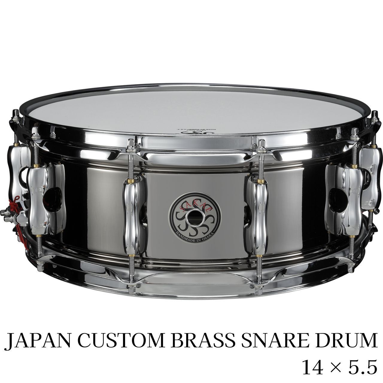 SAKAE スティールスネア 14×6.5 日本製 厚さ1.0mm SAKAE スティールスネア 14×6.5 日本製 厚さ1.0mm