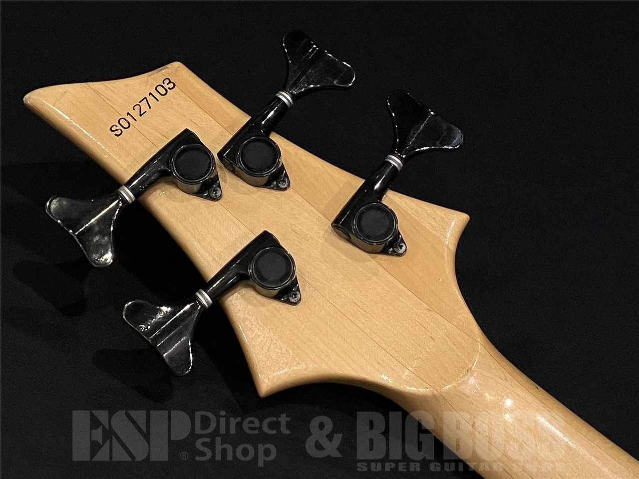 ESPボトムライン★アクティブ★状態A ESP BOTTOM LINE STD / See Thru Black（中古/送料無料）【楽器検索