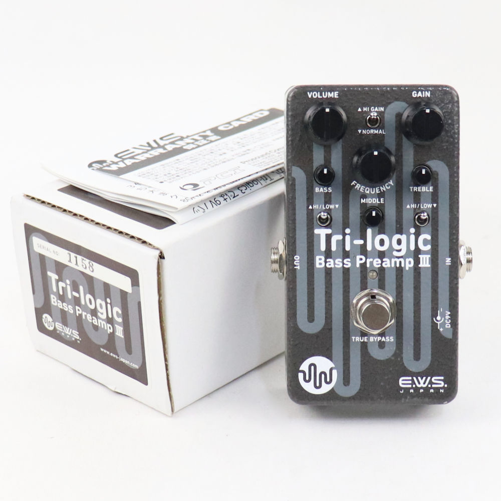 リアル Tri-logic E.W.S. 【中古】 E.W.S. Bass ベース用 3 Preamp ベース