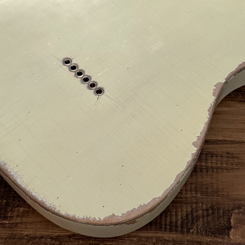 NO BRAND MJT Body & ALLPARTS Neck Telecaster with Cream T Pickups