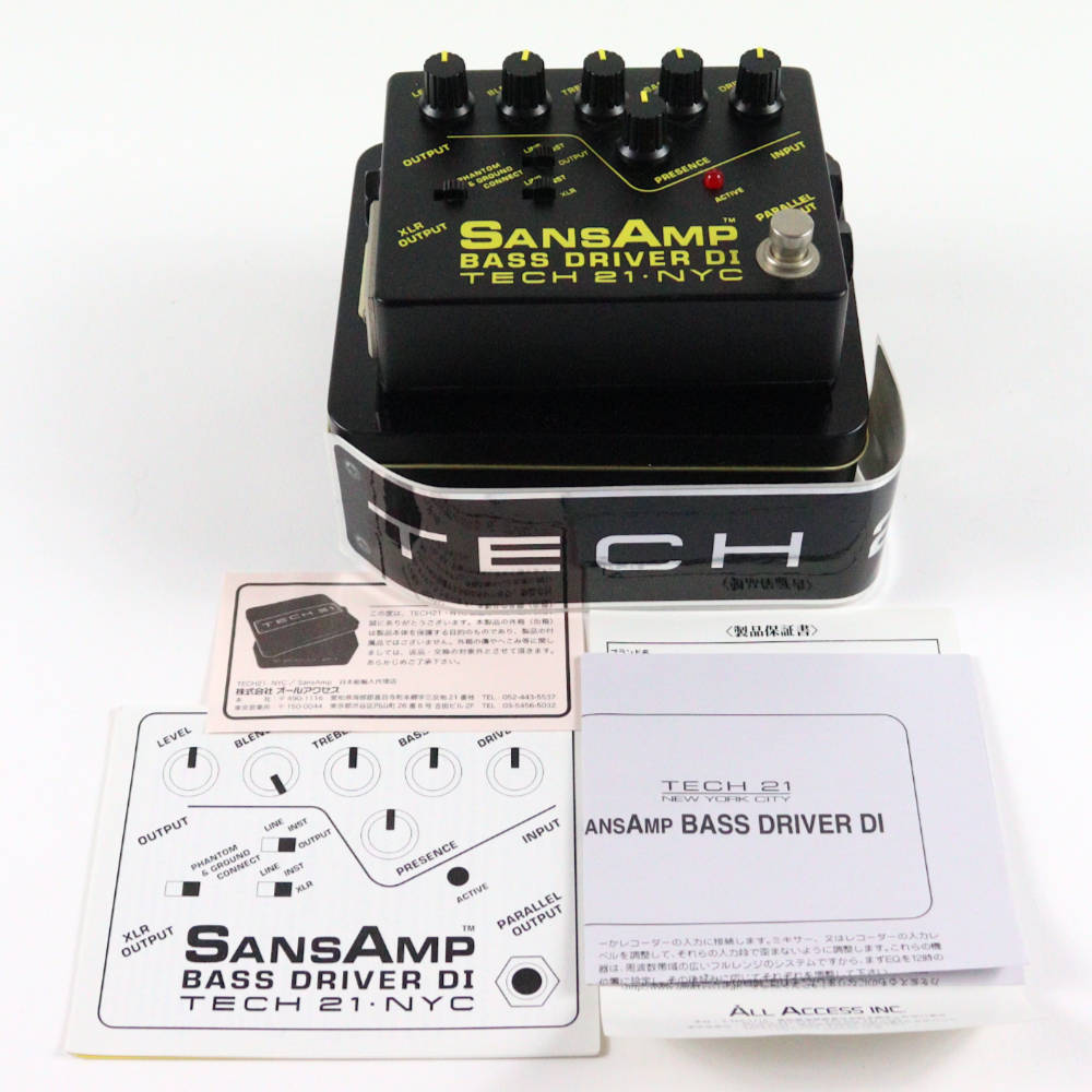 TECH21 【中古】サンズアンプ ベースドライバーDI TECH21 SansAmp BASS