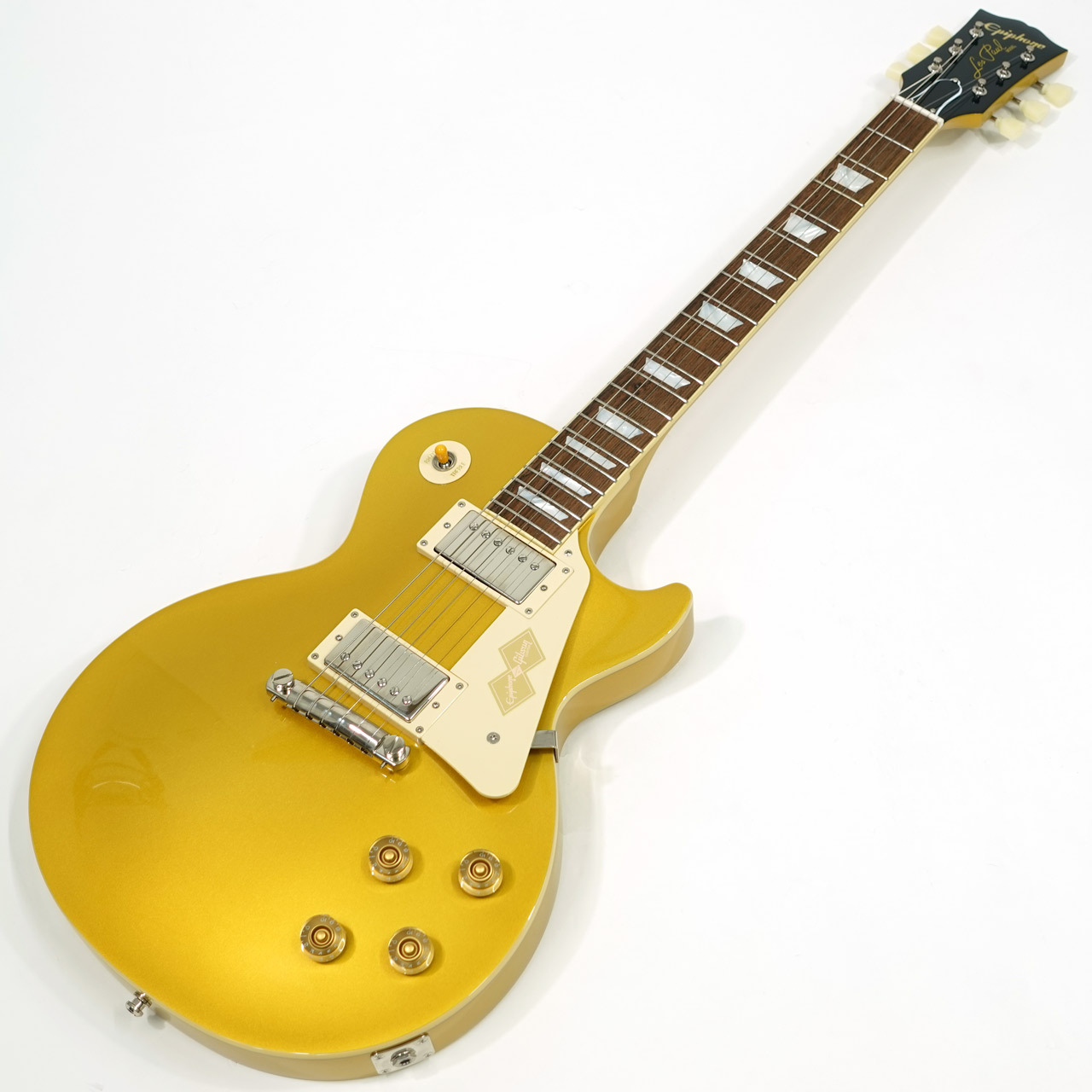 ギター Epiphon Tak 1955 Les Paul Antique Gold Tak Matsumoto 1955 Les Paul Standard, Antique Gold | Epiphone
