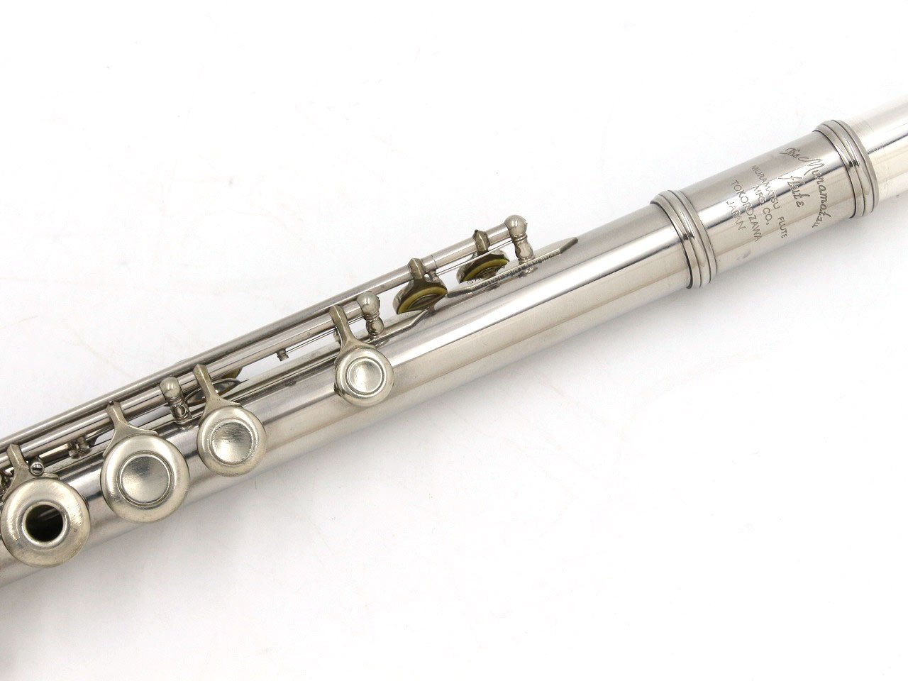 MURAMATSU フルート M-R120 リングキー 頭部管銀製 【横浜店