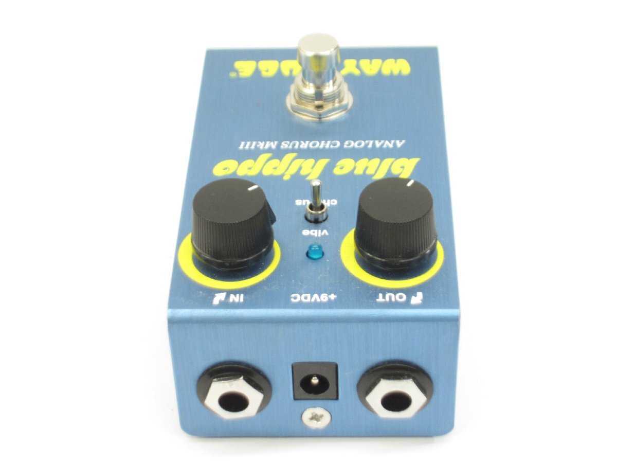 ギター WAY HUGE blue hippo ANALOG CHORUS MkIII Way Huge BLUE HIPPO ANALOG CHORUS MKIII WM61【浦添店】（中古/送料